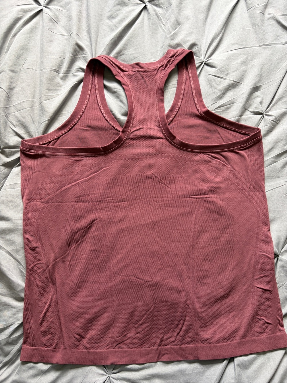 Athleta Burgundy Racerback Performance Tank - Picture 6 of 10